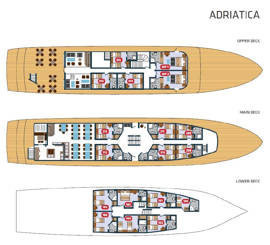 MS Adriatica Cruise Croatia Holidays